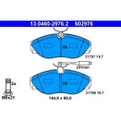13.0460-2976.2 Bremsbelagsatz, Scheibenbremse