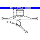 2 x ATE Feder, Bremssattel | 11.8116-0410.2