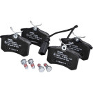 Delphi | Bremsbelagsatz, Scheibenbremse | LP1556