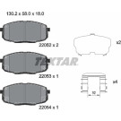 Textar Bremsbelagsatz, Scheibenbremse Q+ 2205203