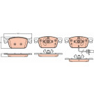 GDB2127 Bremsbelagsatz, Scheibenbremse GDB2127 Bremsbelagsatz, Scheibenbremse