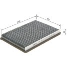 BOSCH 1 987 432 313 Innenraumfilter