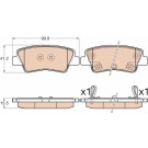 GDB3569 Bremsbelagsatz, Scheibenbremse GDB3569 Bremsbelagsatz, Scheibenbremse