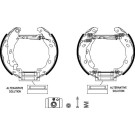 Hella | Bremsbackensatz | 8DB 355 022-511