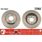 TRW | Bremsscheibe | DF1663