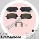 Zimmermann | Bremsbelagsatz, Scheibenbremse | 24421.170.3