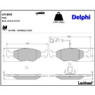 Delphi Bremsbelagsatz, Scheibenbremse LP1855