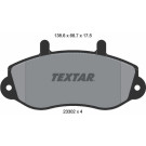 Textar | Bremsbelagsatz, Scheibenbremse | 2330201