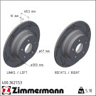 Zimmermann Bremsscheibe BLACK Z 400.3621.53