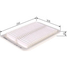 BOSCH F 026 400 218 Luftfilter