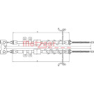 10.5335 Seilzug, Feststellbremse 10.5335 Seilzug, Feststellbremse
