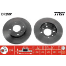 TRW | Bremsscheibe | DF2591