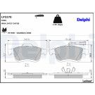 Delphi | Bremsbelagsatz, Scheibenbremse | LP3270 Delphi | Bremsbelagsatz, Scheibenbremse | LP3270