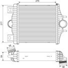 Valeo | Ladeluftkühler | 818384