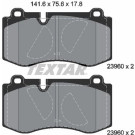 Textar | Bremsbelagsatz, Scheibenbremse | 2396001