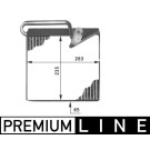 Mahle | Verdampfer, Klimaanlage | AE 51 000P