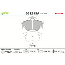 301219A Bremsbelagsatz, Scheibenbremse EXPERT