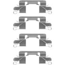 Hella | Zubehörsatz, Scheibenbremsbelag | 8DZ 355 204-941