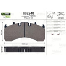 Valeo | Bremsbelagsatz, Scheibenbremse | 882248