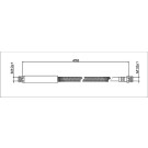 Metzger | Bremsschlauch | 4112039