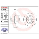 Brembo | Bremsscheibe | 08.7351.14