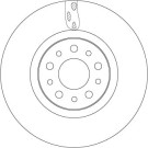 DF6933 Bremsscheibe DF6933 Bremsscheibe