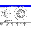 24.0120-0122.1 Bremsscheibe 24.0120-0122.1 Bremsscheibe