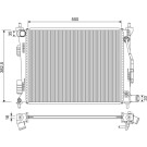 Valeo | Kühler, Motorkühlung | 701342