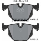 Textar Bremsbelagsatz, Scheibenbremse Q+ 2148703