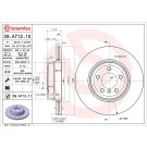 Brembo | Bremsscheibe | 09.A712.11