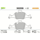Valeo Bremsbelagsatz, Scheibenbremse ESSENTIAL 302559