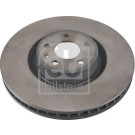 febi bilstein | 2 x FEBI Bremsscheibe | 108202