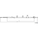 Metzger | Seilzug, Feststellbremse | 17.6048