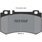 Textar | Bremsbelagsatz, Scheibenbremse | 2347802