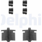 Delphi LX0082 Zubehörsatz, Scheibenbremsbelag