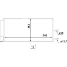 AC 890 000S Kondensator, Klimaanlage BEHR AC 890 000S Kondensator, Klimaanlage BEHR