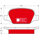 GDB1396DTE Bremsbelagsatz, Scheibenbremse DTEC COTEC GDB1396DTE Bremsbelagsatz, Scheibenbremse DTEC COTEC