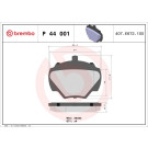 Brembo | Bremsbelagsatz, Scheibenbremse | P 44 001