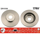 TRW | Bremsscheibe | DF4104