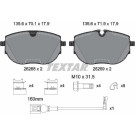 2626801 Bremsbelagsatz, Scheibenbremse Q+