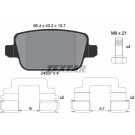 Textar Bremsbelagsatz, Scheibenbremse Q+ 2453703