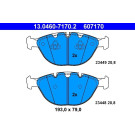 13.0460-7170.2 Bremsbelagsatz, Scheibenbremse