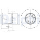 Delphi | Bremsscheibe | BG2430