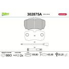302875A Bremsbelagsatz, Scheibenbremse EXPERT
