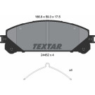 Textar | Bremsbelagsatz, Scheibenbremse | 2445201