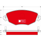 TRW Bremsbelagsatz, Scheibenbremse DTEC COTEC GDB1434DTE