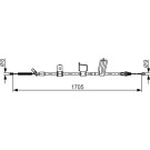 1 987 482 339 Seilzug, Feststellbremse 1 987 482 339 Seilzug, Feststellbremse