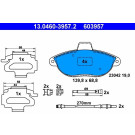 13.0460-3957.2 Bremsbelagsatz, Scheibenbremse