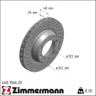 Zimmermann | Bremsscheibe | 460.1566.20