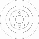 DF6588 Bremsscheibe DF6588 Bremsscheibe